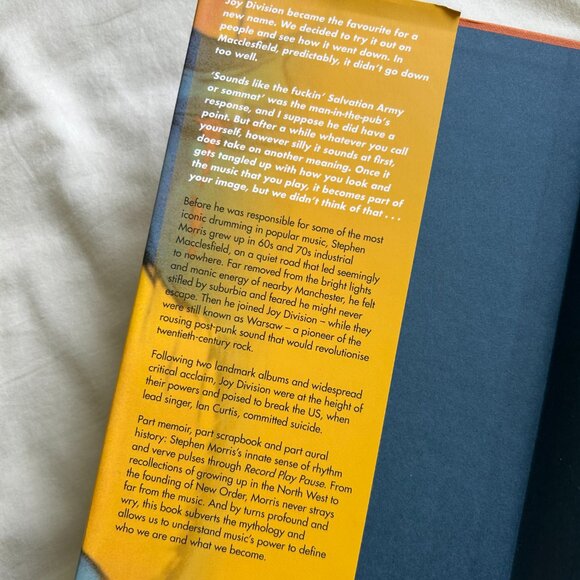Stephen Morris Joy Division Memoir - Picture 2 of 4